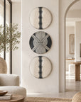 African Wooden Shields - 3 Piece Set