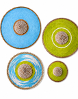 African Beaded Shields - 4 Piece set - A touch of African Colour