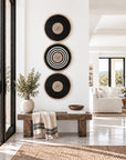 African Beaded Shields - 3 Piece Set
