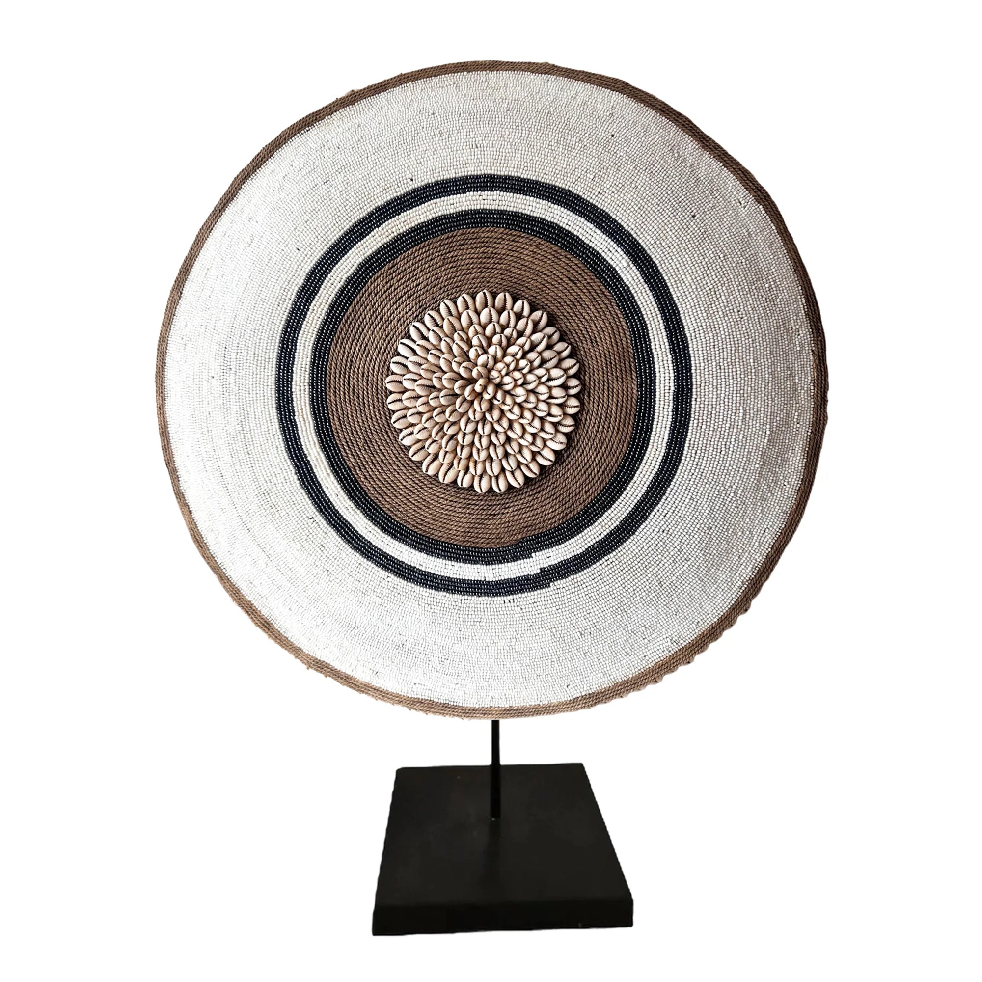African Beaded Shield - 2 Set