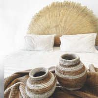 Sun Circle Headboard - Imported from Malawi - eyahomeliving