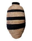 Buhera Baskets - Black Stripe - eyahomeliving