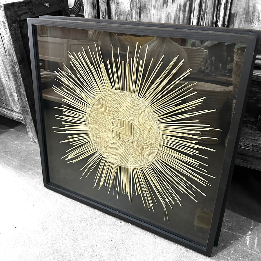 Framed Sun Baskets - eyahomeliving