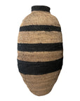 Buhera Baskets - Black Stripe - eyahomeliving