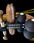 NEW -  Beaded Tea Lights - Black - eyahomeliving