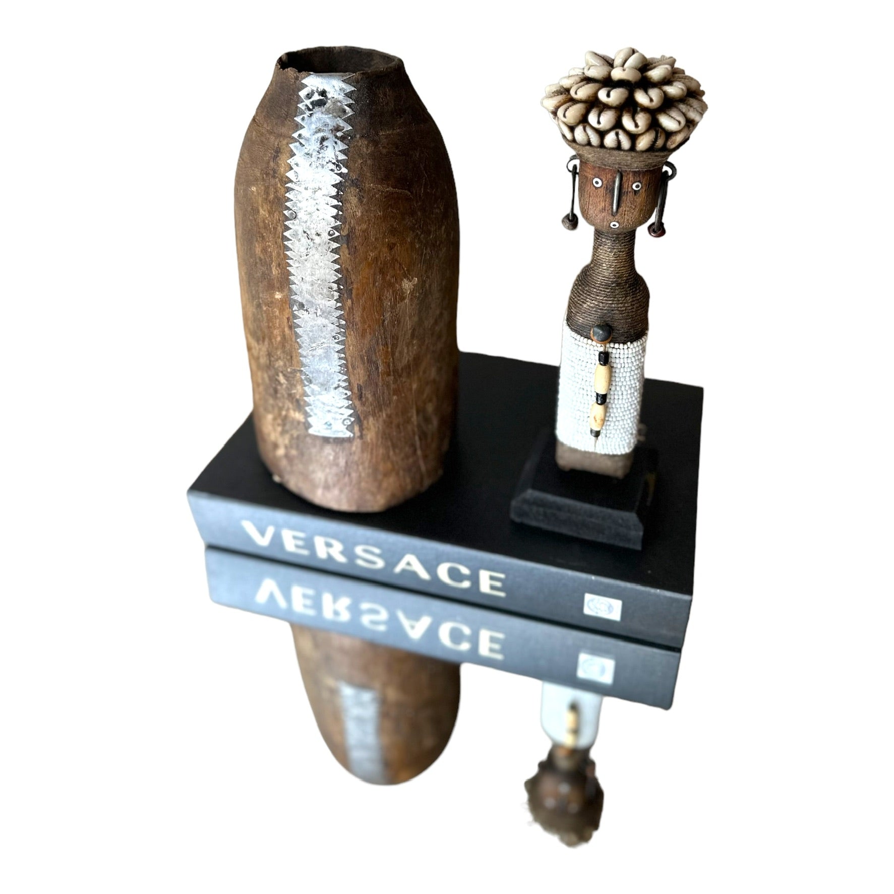 New - Tutsi Wooden Vases - Rwanda (M/L) - eyahomeliving