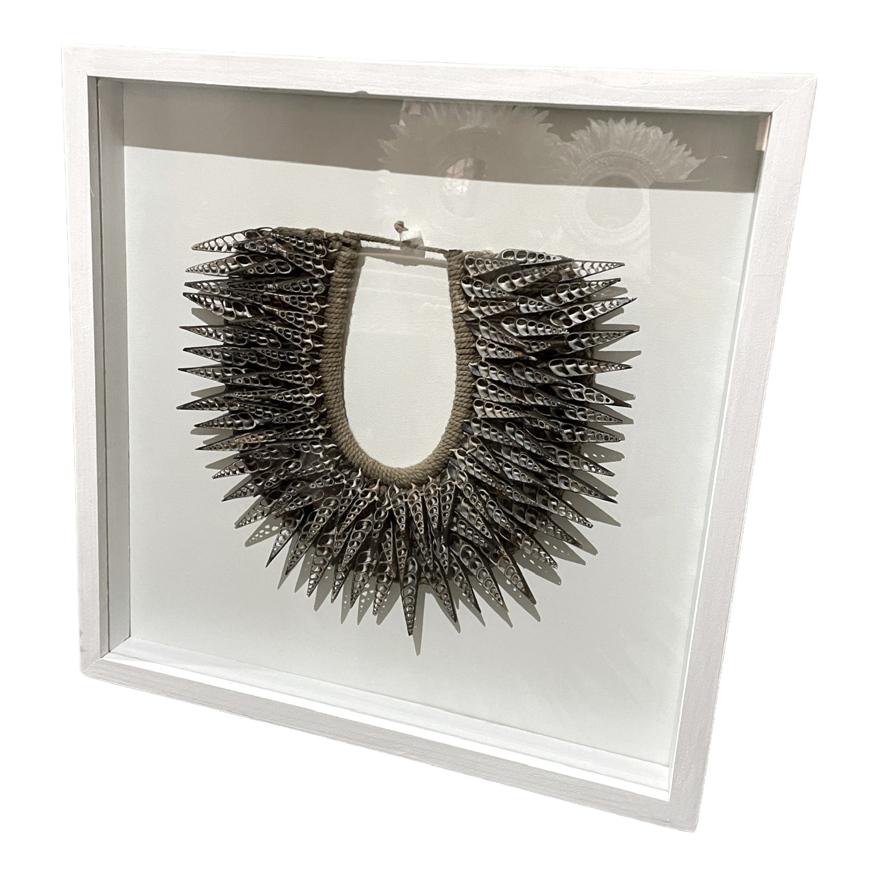 Spike Feather Shell Collar - eyahomeliving