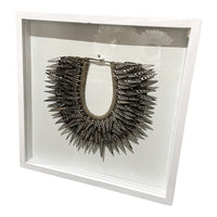 Spike Feather Shell Collar - eyahomeliving