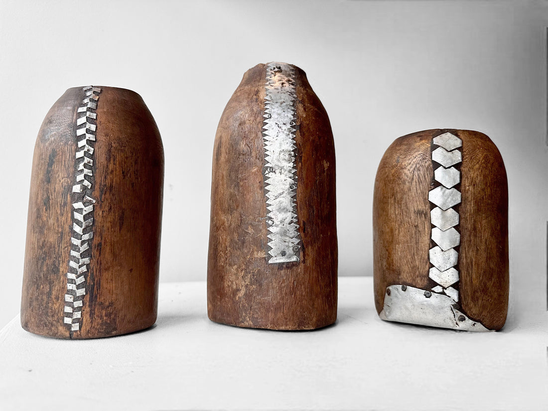 New - Tutsi Wooden Vases - Rwanda (M/L) - eyahomeliving