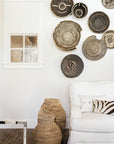 Buhera Baskets - Black Stripe - eyahomeliving