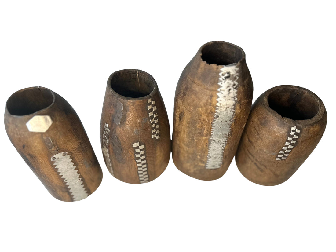 New - Tutsi Wooden Vases - Rwanda (M/M)