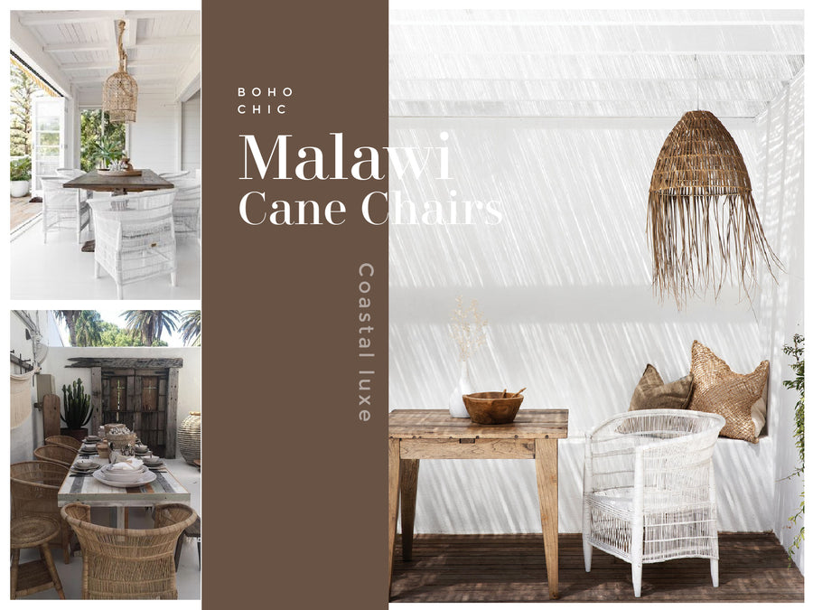 Malawi Cane Chairs - eyahomeliving