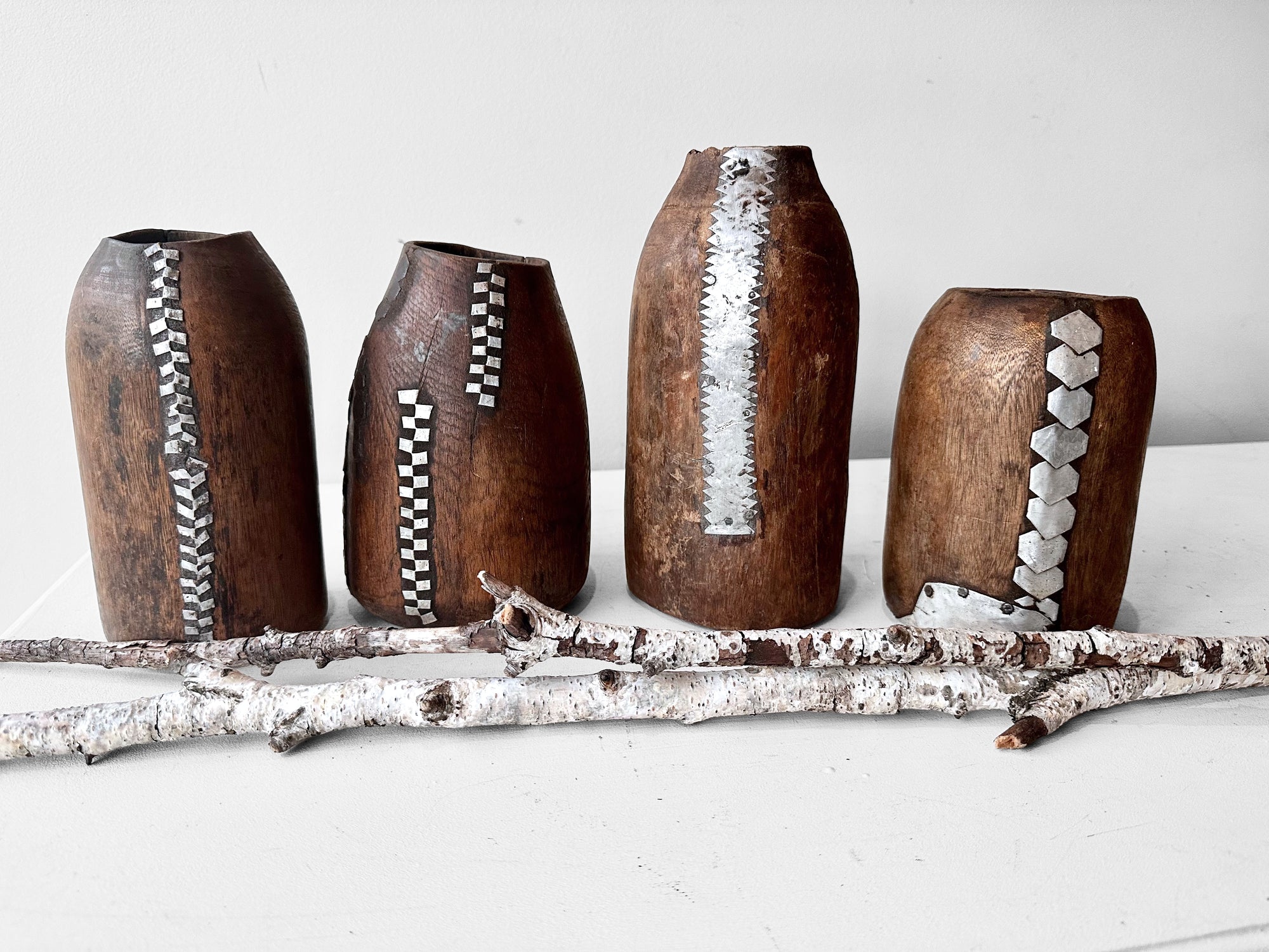 New - Tutsi Wooden Vases - Rwanda (M/M) - eyahomeliving