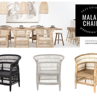 Malawi Cane Chairs - eyahomeliving