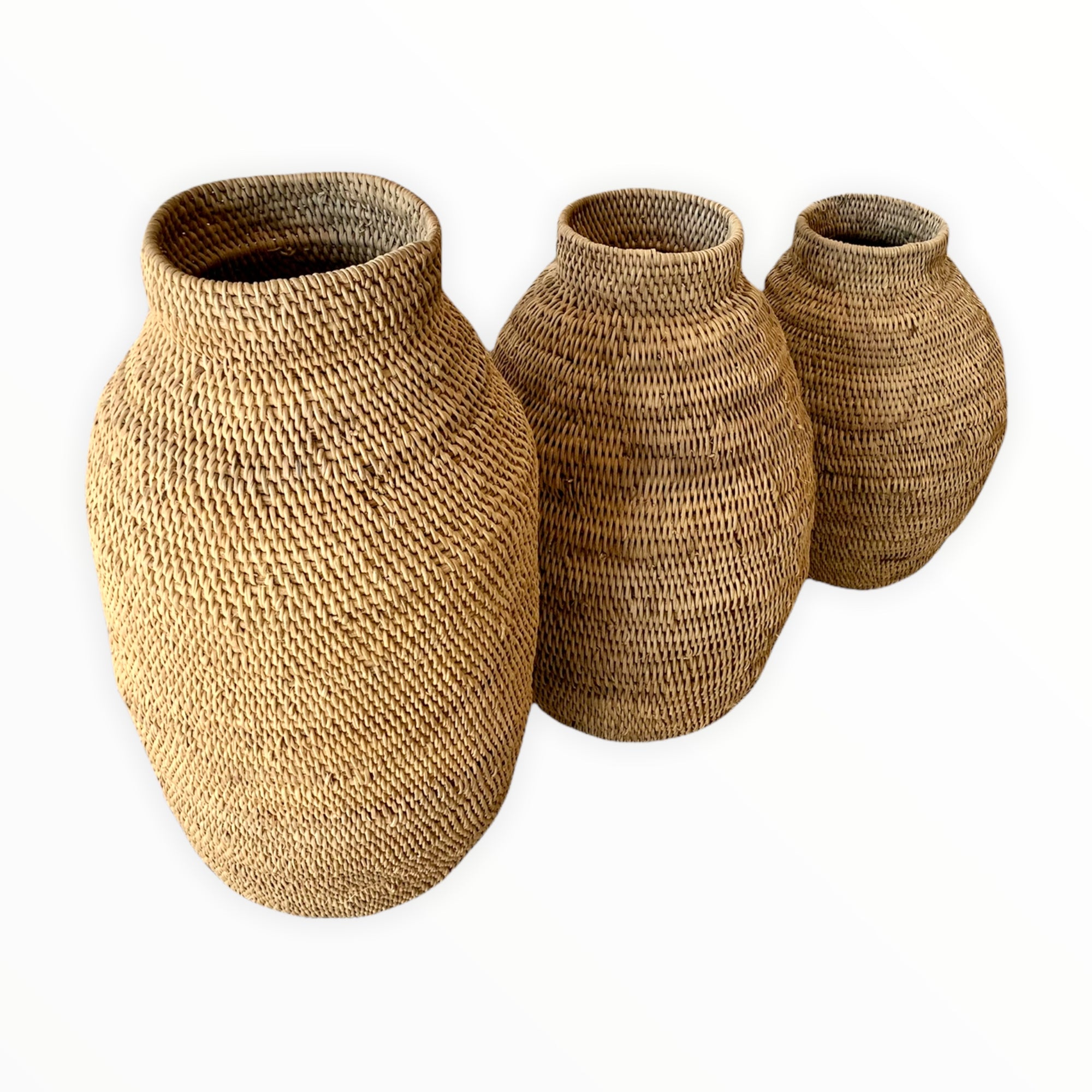 Buhera Baskets - Natural - eyahomeliving