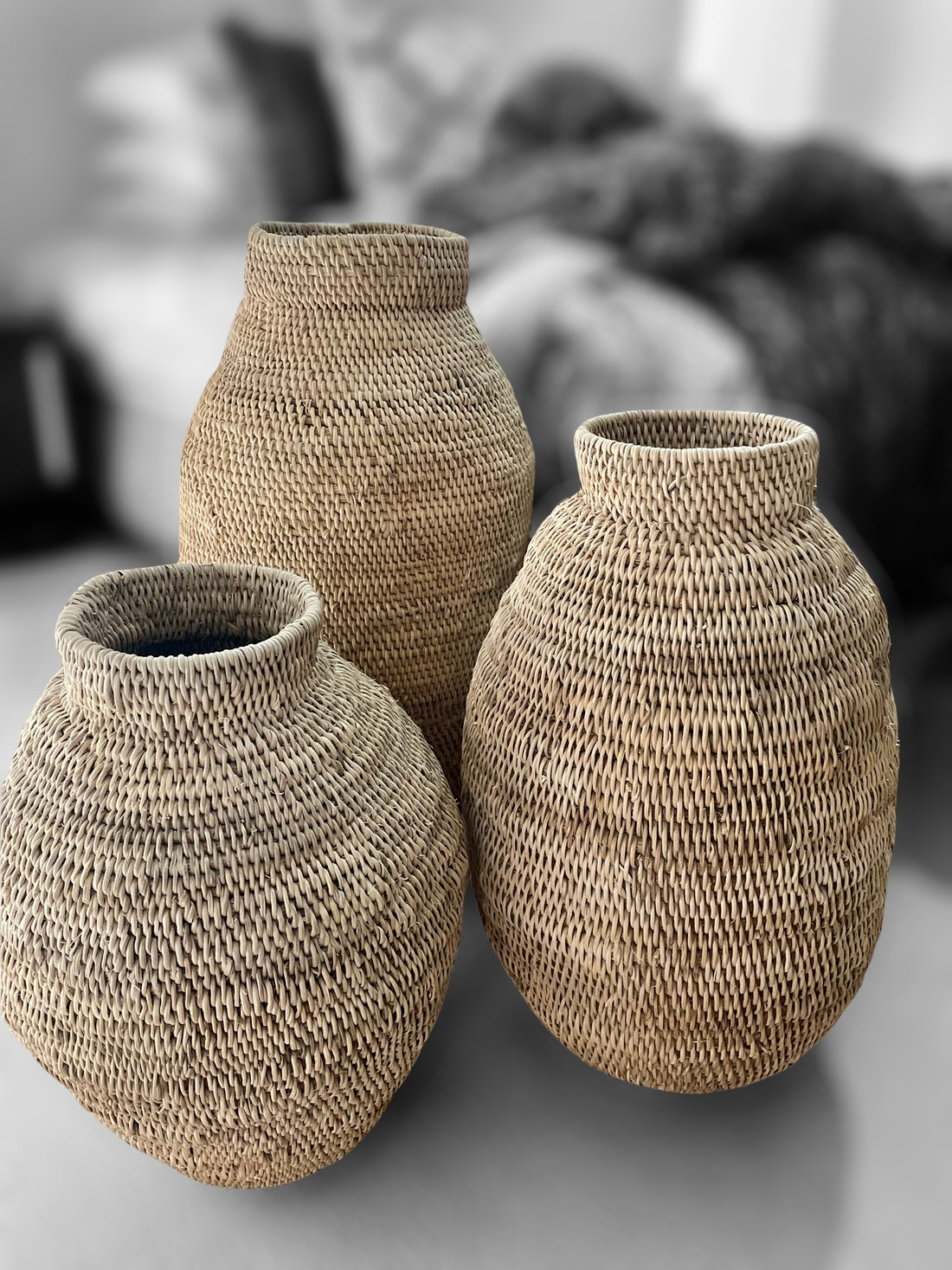 Buhera Baskets - Natural - eyahomeliving