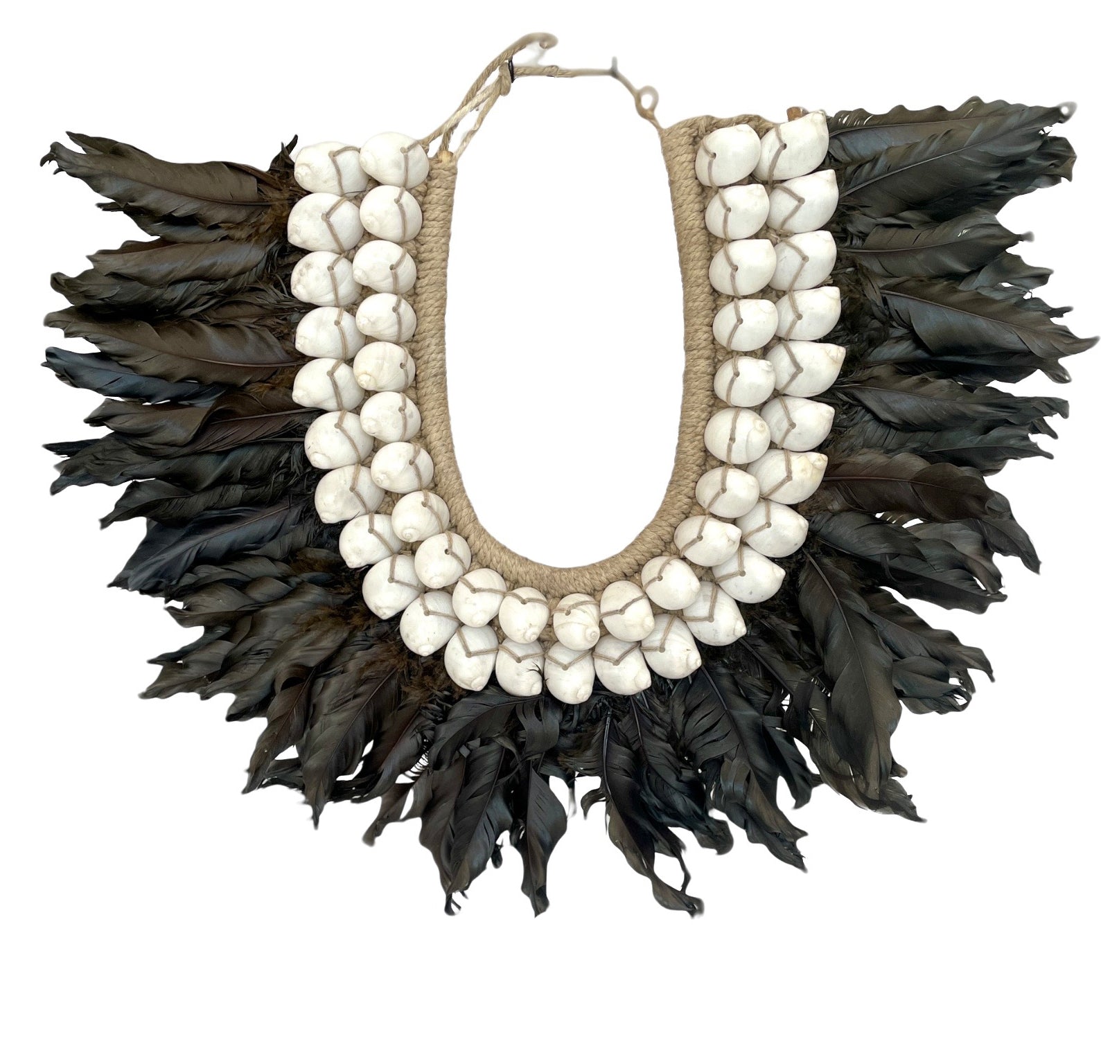 Feather Shell Collar - BACK IN STOCK - eyahomeliving