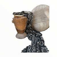 African Mudcloth Throws - eyahomeliving