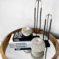 Cowrie Shell Tea Lights - eyahomeliving