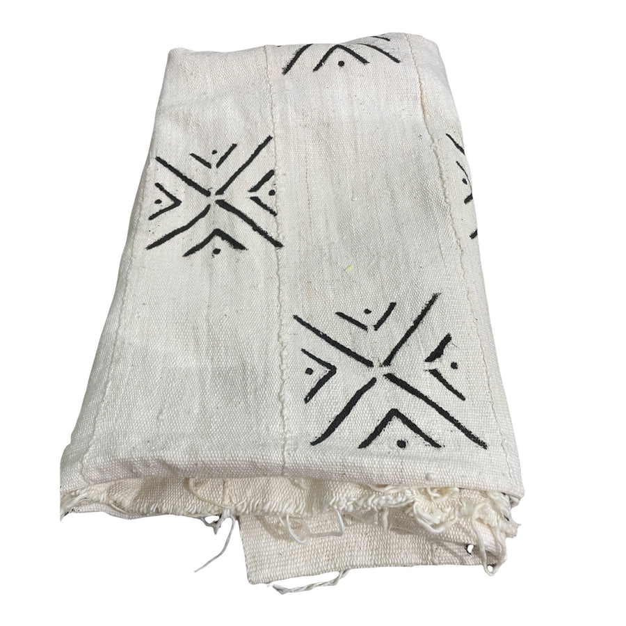African Mudcloth Throws - eyahomeliving