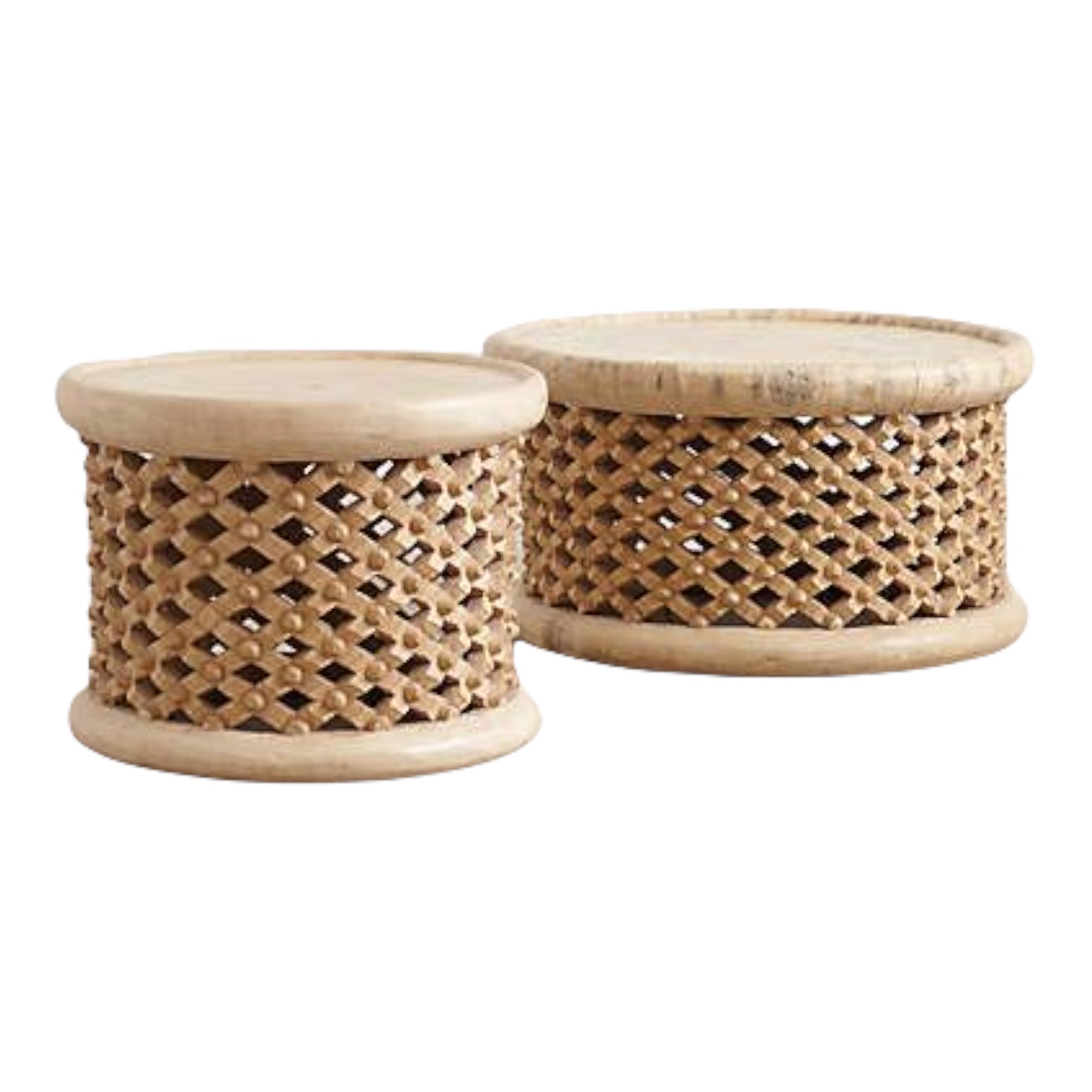 Bamileke Tables - Natural - eyahomeliving