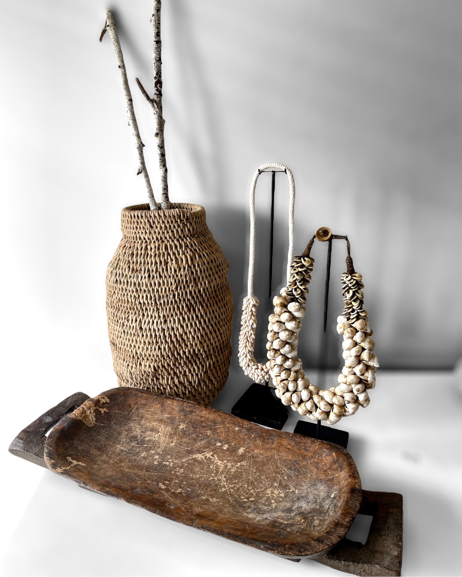 Vintage Wooden Platters - eyahomeliving
