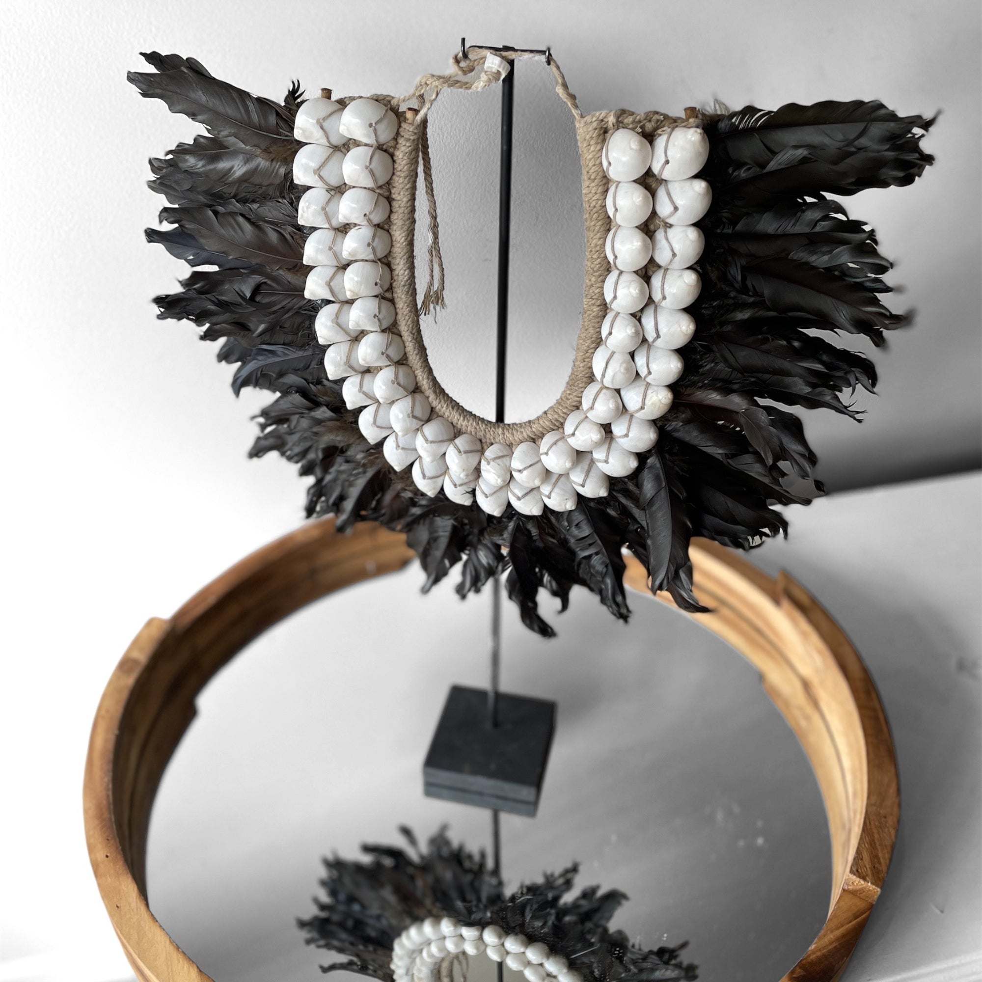 Feather Shell Collar - BACK IN STOCK - eyahomeliving