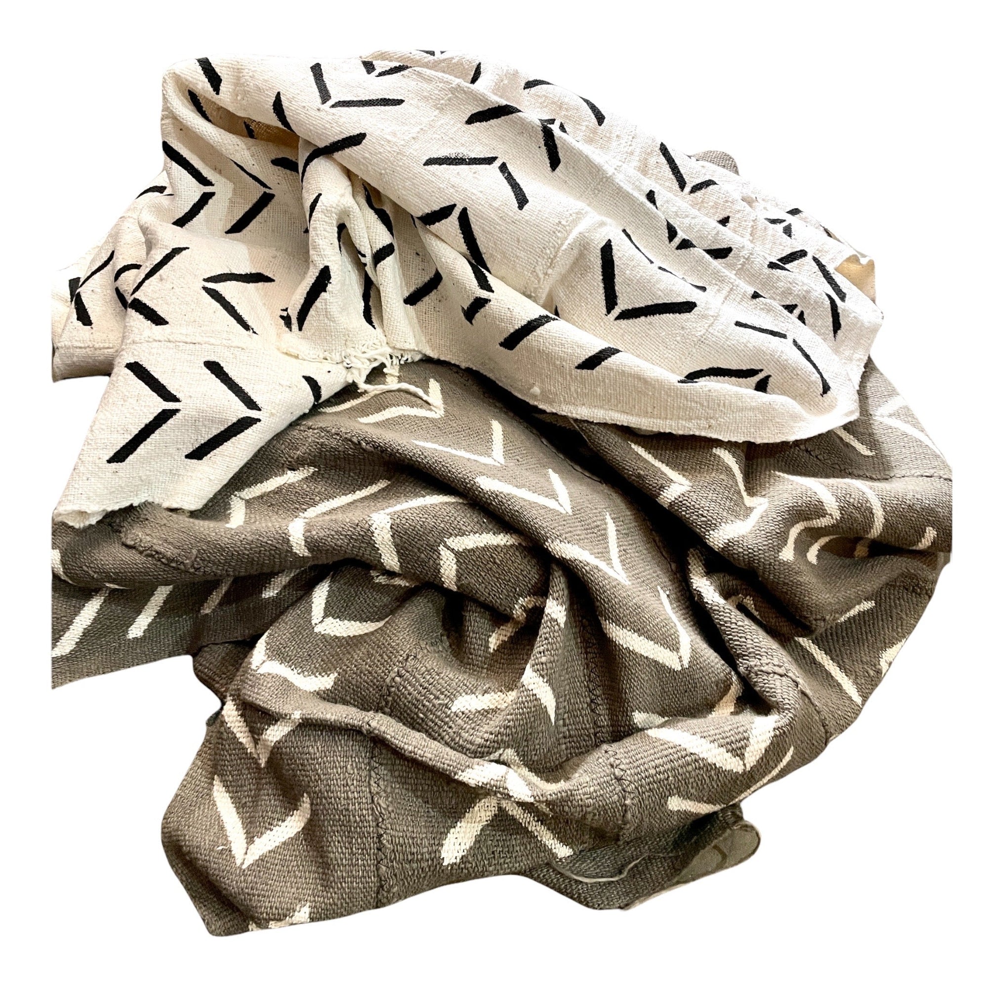 African Mudcloth Scatter Cushions 50x70cm - eyahomeliving
