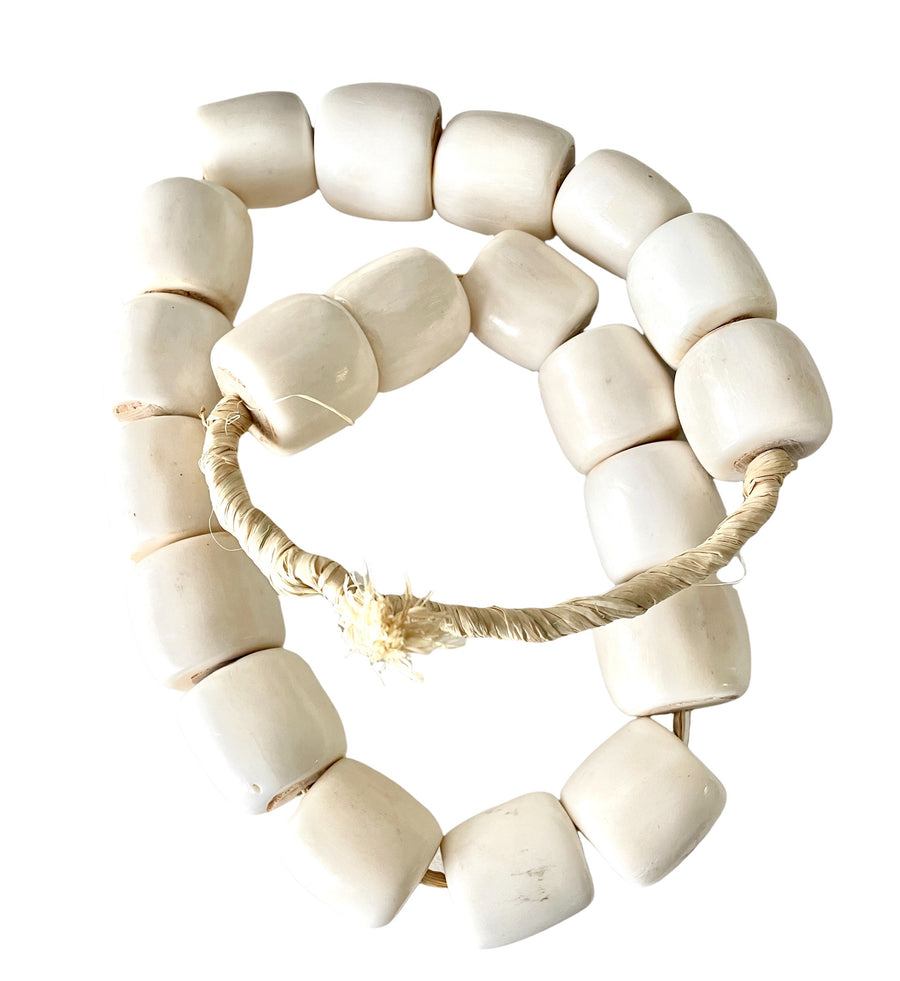 Kenyan Bone Beads - Natural - eyahomeliving