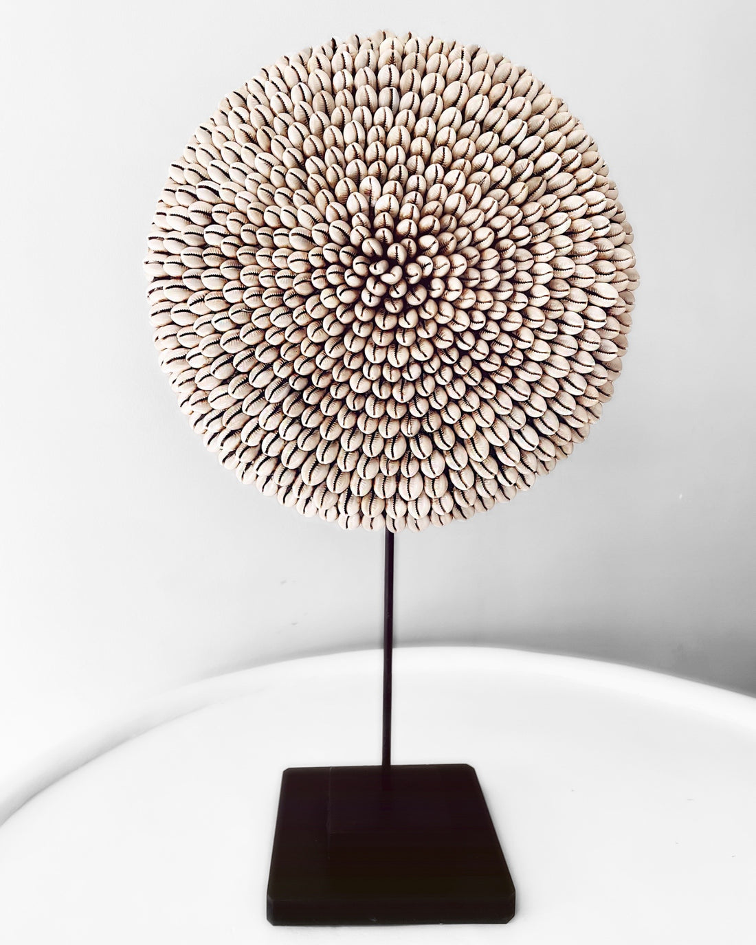 African Cowrie Shell Shield - eyahomeliving