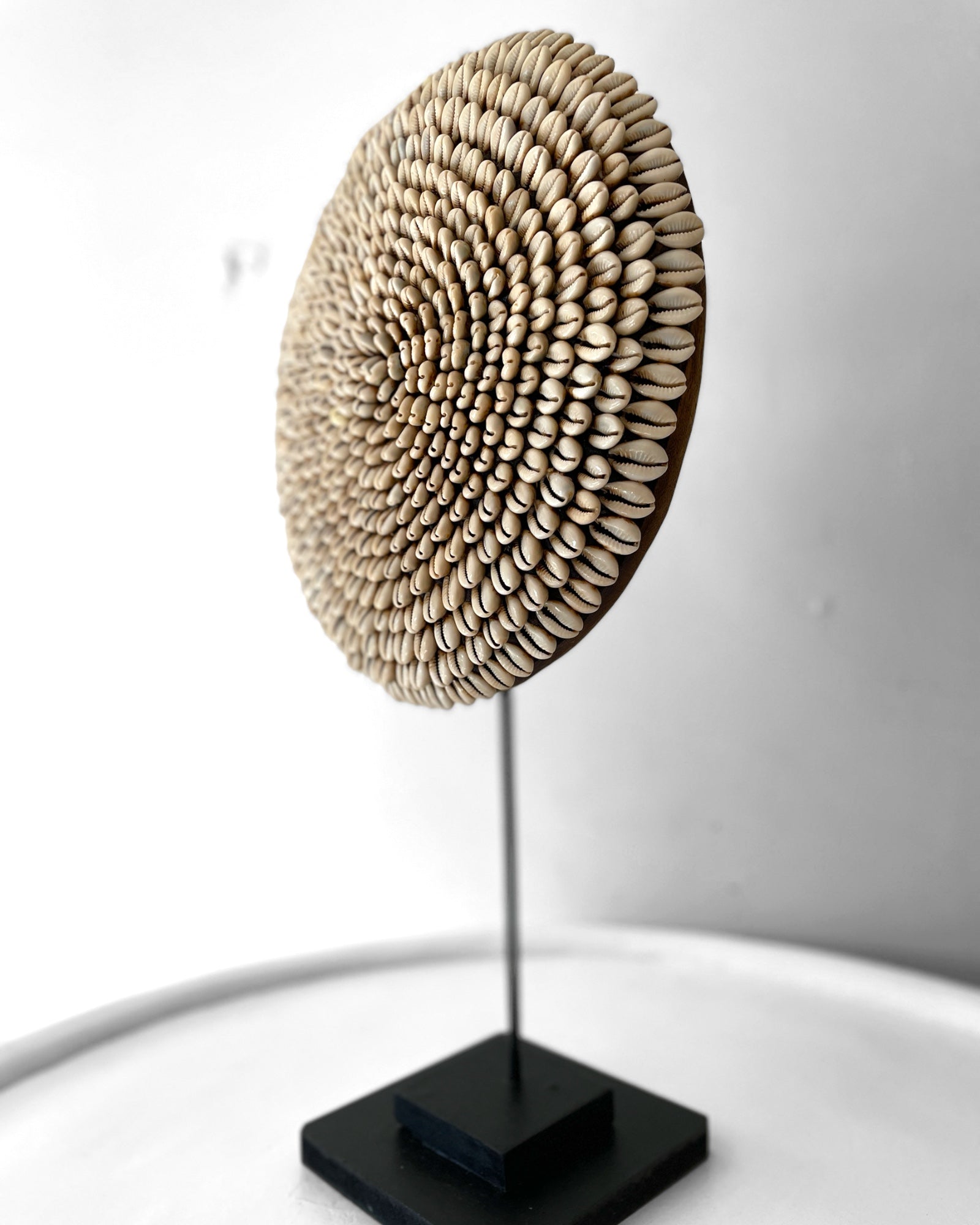 African Cowrie Shell Shield - eyahomeliving