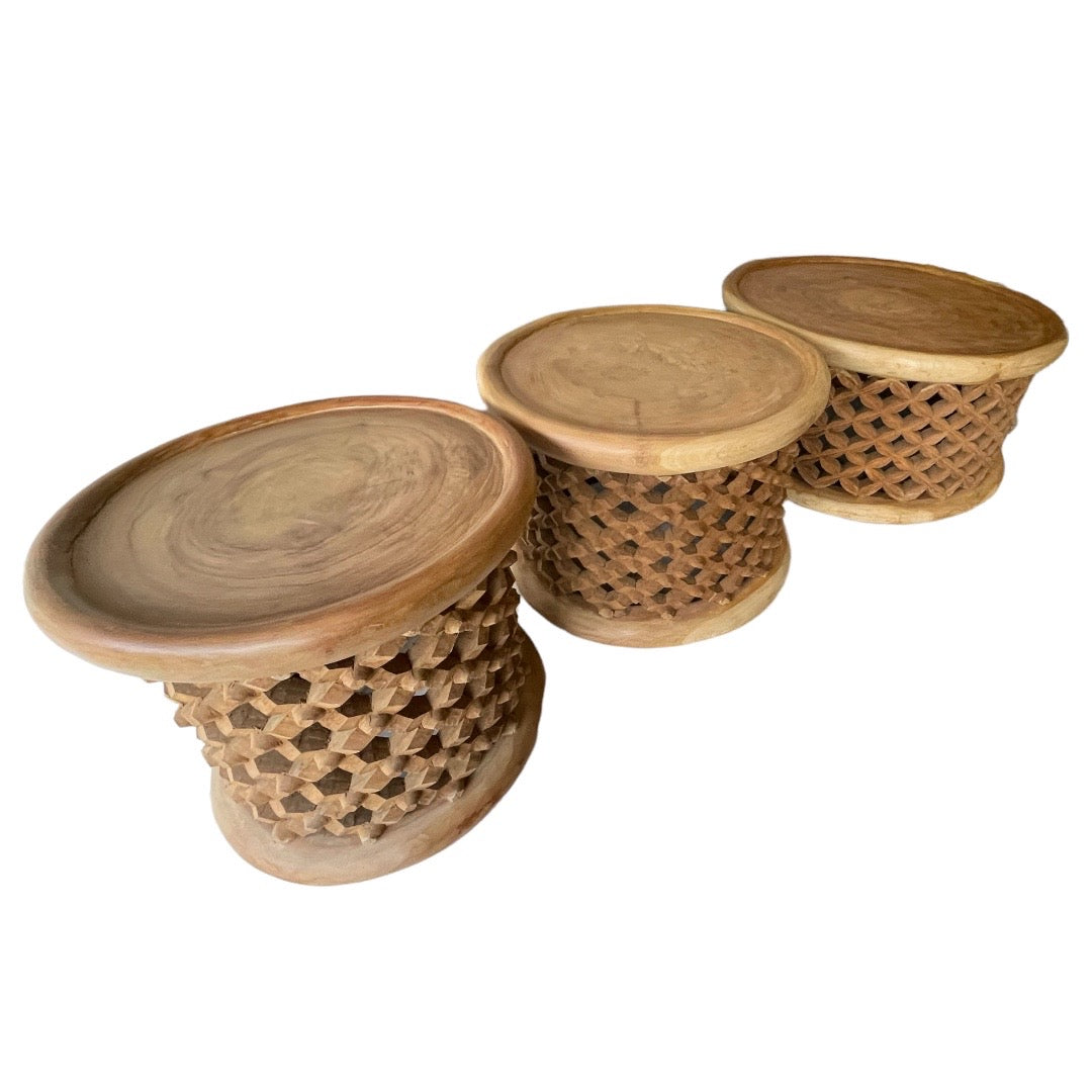 Bamileke Tables - Natural - eyahomeliving