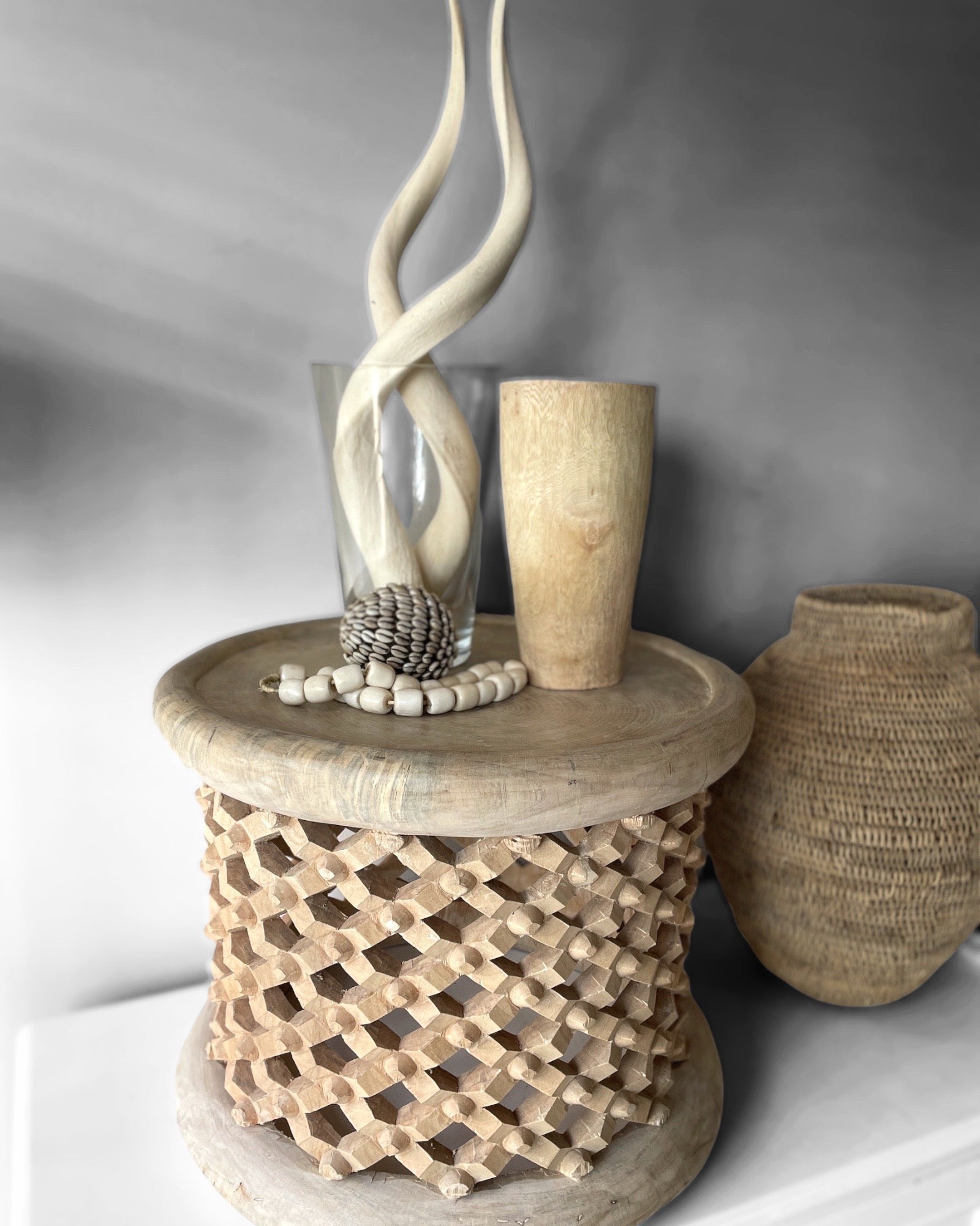 Bamileke Tables - Natural - eyahomeliving