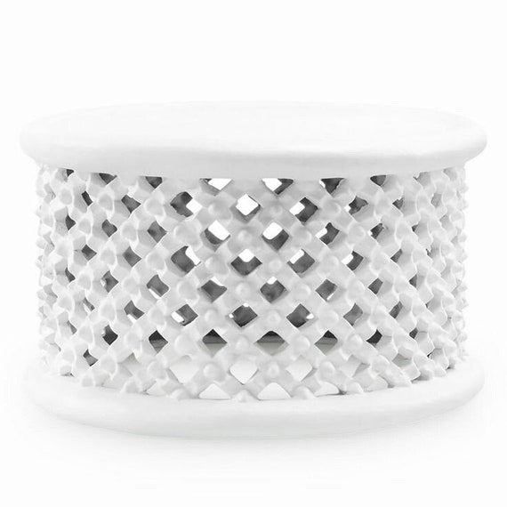 Bamileke Tables - White - eyahomeliving