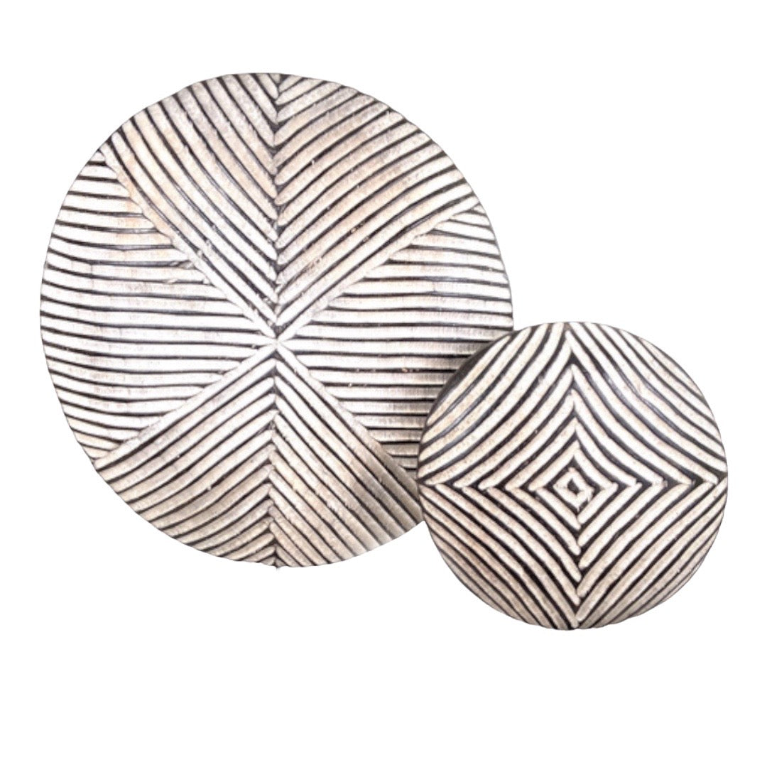 African Shield -  Wooden Round
