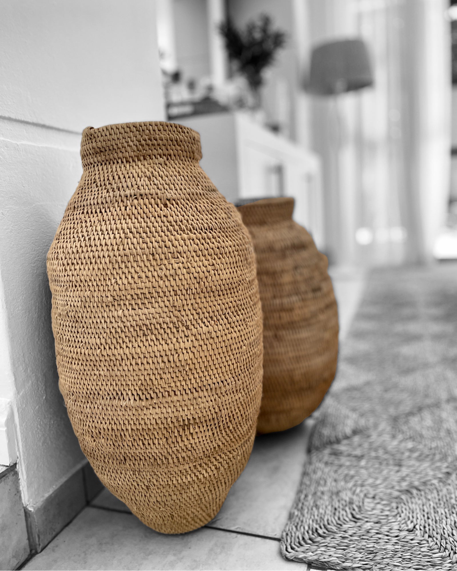 Buhera Baskets - Natural - eyahomeliving