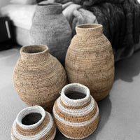 Buhera Baskets - Natural - eyahomeliving