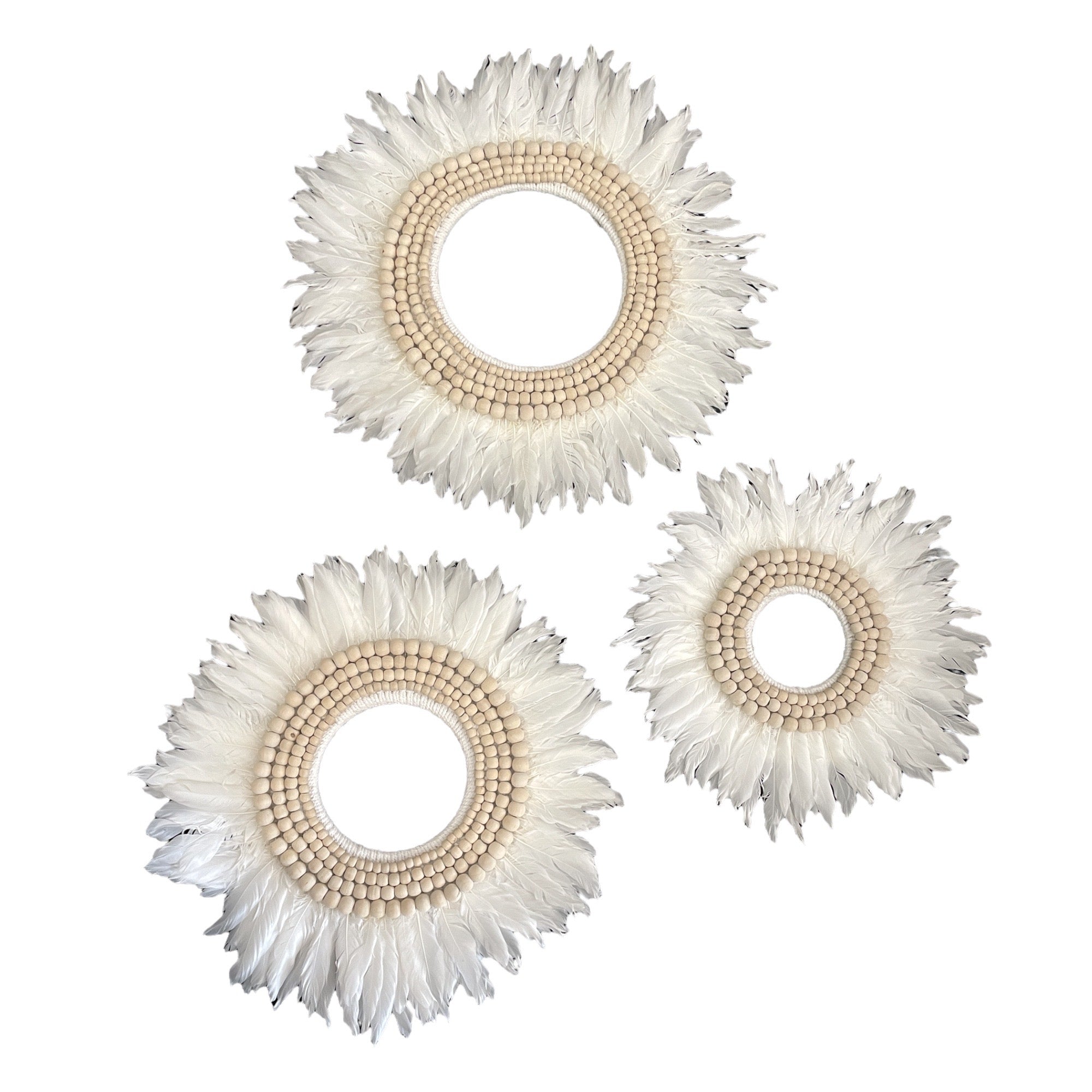 Shell/Feather Collar - eyahomeliving