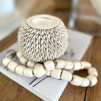 Cowrie Shell Tea Lights - eyahomeliving