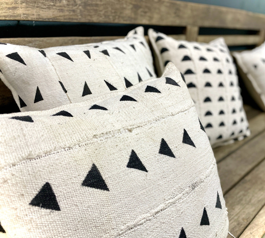 African Mudcloth Cushion/Scatters 50x70cm - eyahomeliving