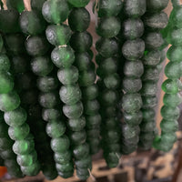 Ghanaian Glass Beads - Sea Green - eyahomeliving