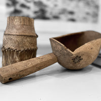 Vintage Turkana Wooden Spoon - Kenya - eyahomeliving