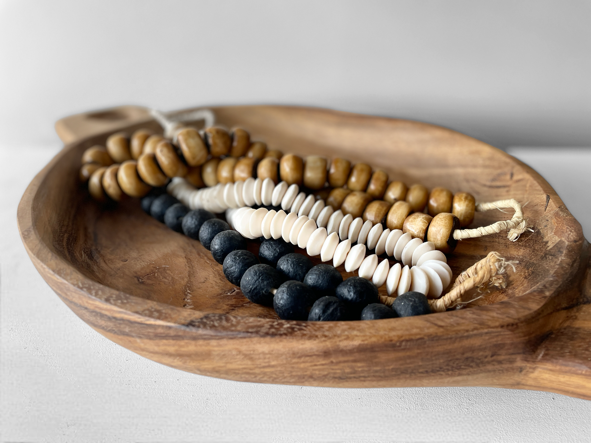 Hand Carved Wooden Platter