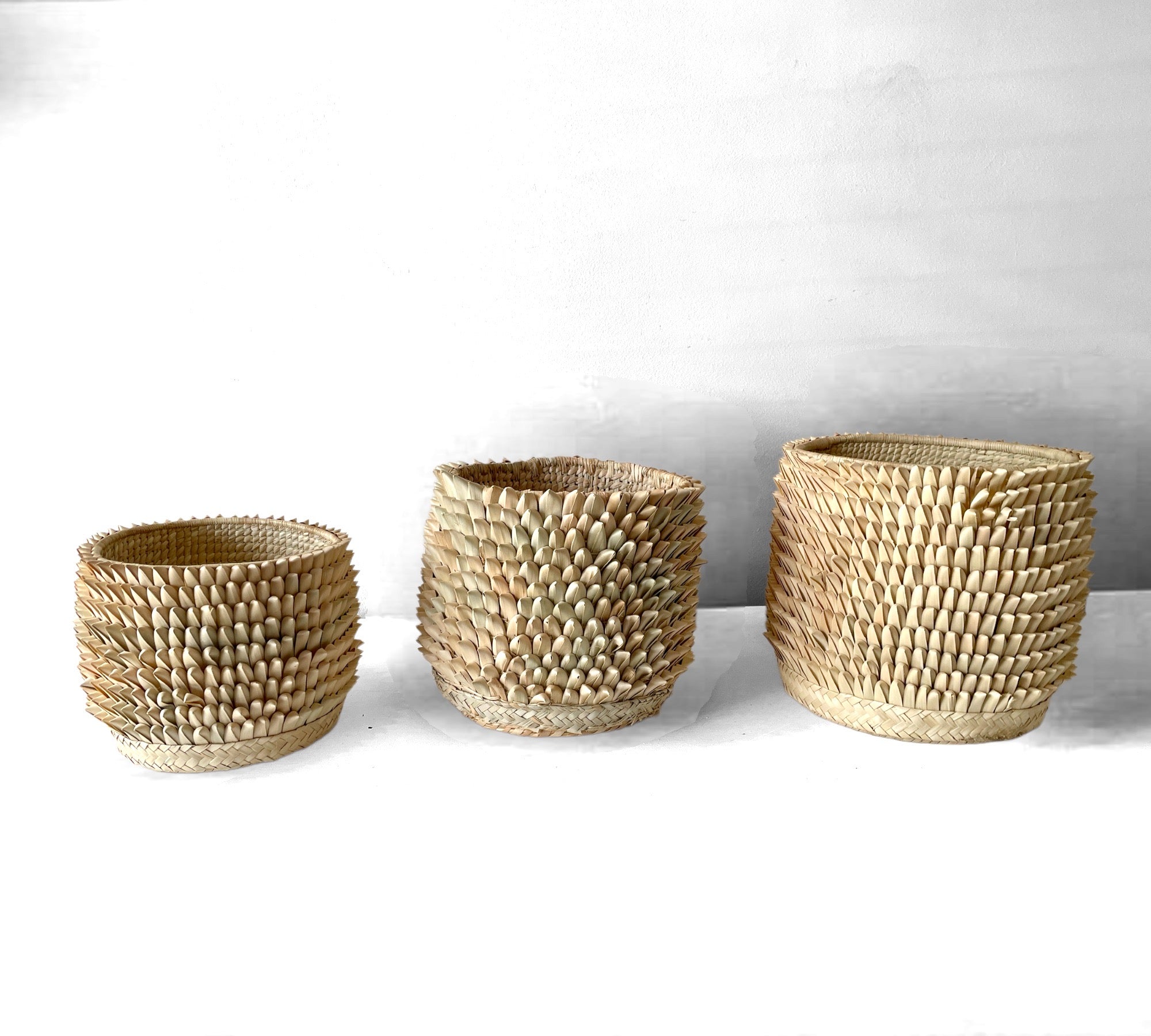 Porcupine Floor Baskets - eyahomeliving