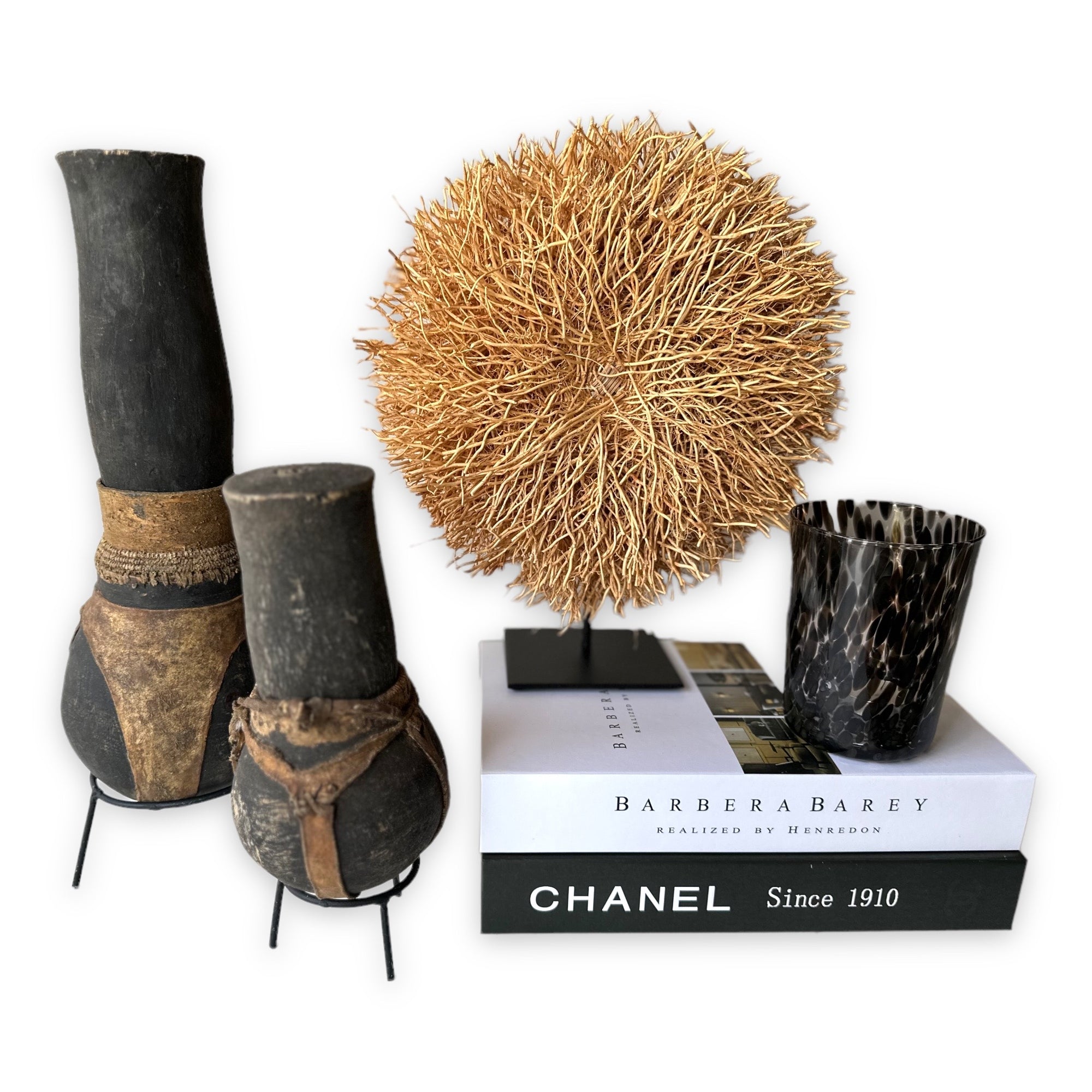 Display Decor Book - Chanel Black - eyahomeliving