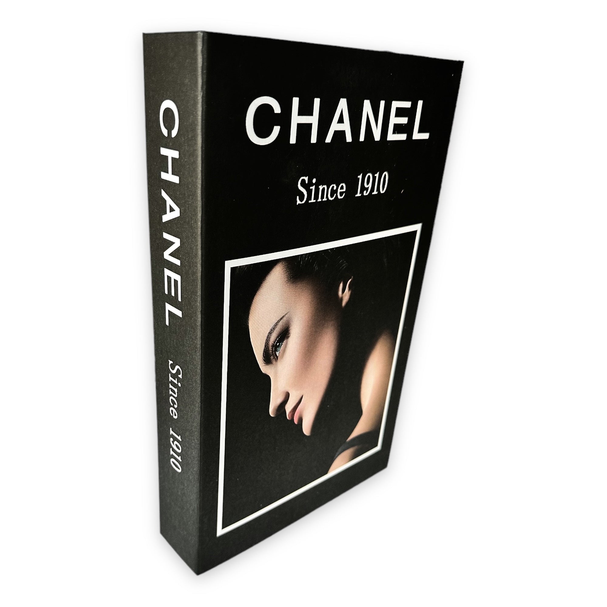 Display Decor Book - Chanel Black - eyahomeliving