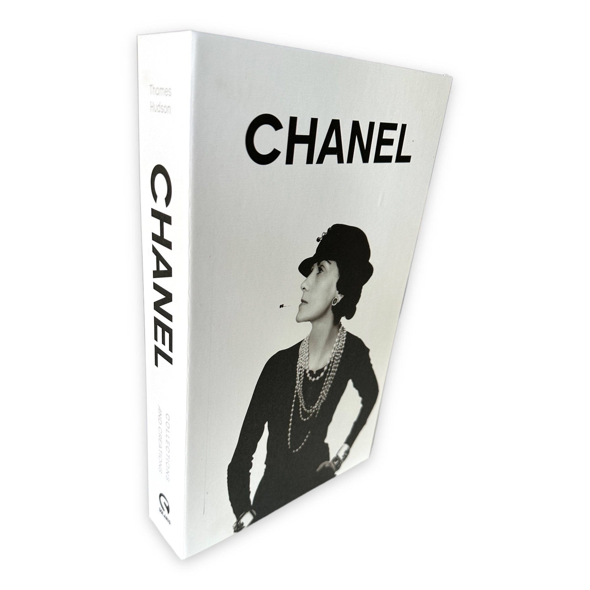 Display Decor Book - Chanel White - eyahomeliving