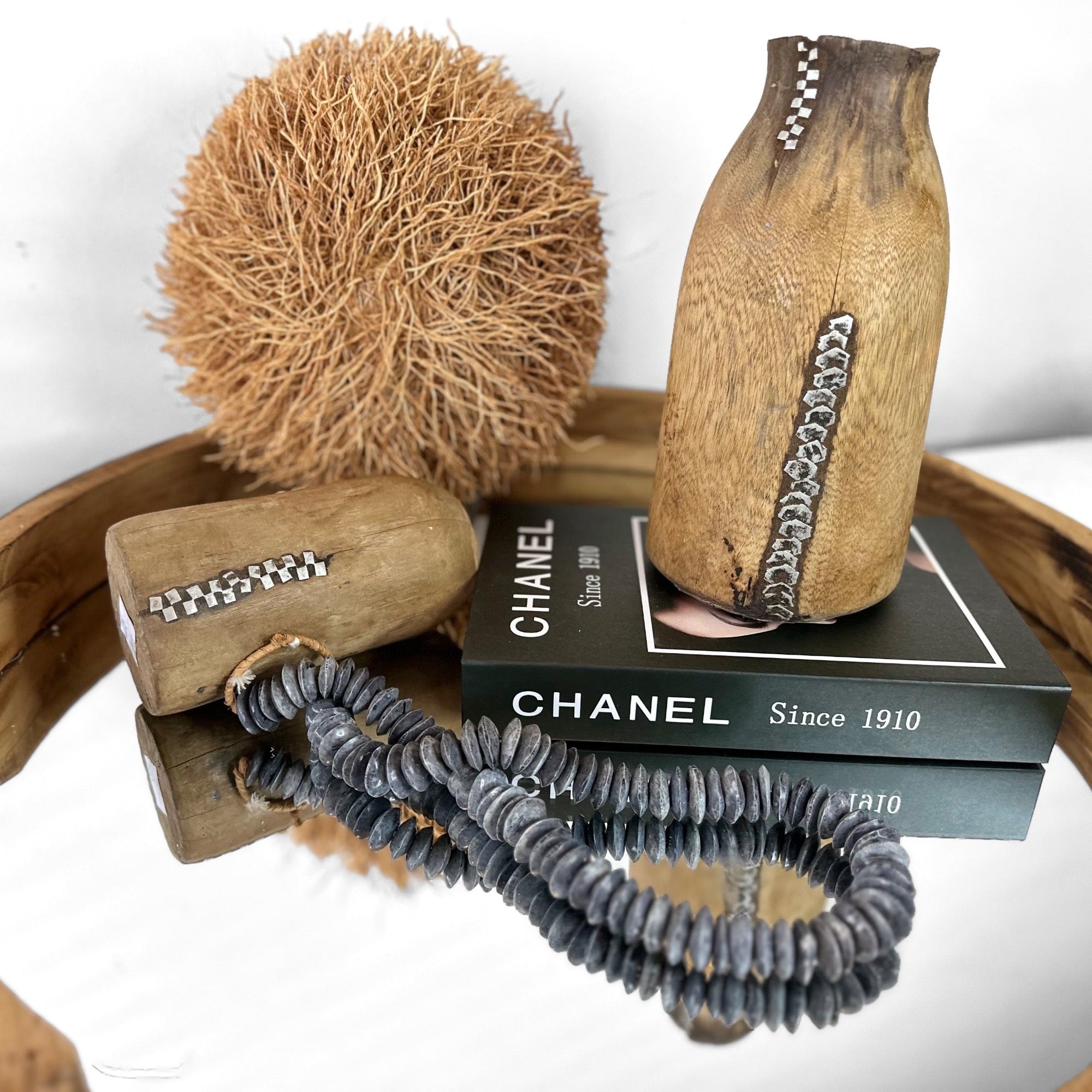 Tutsi Wooden Vases - Rwanda (M/L) - eyahomeliving