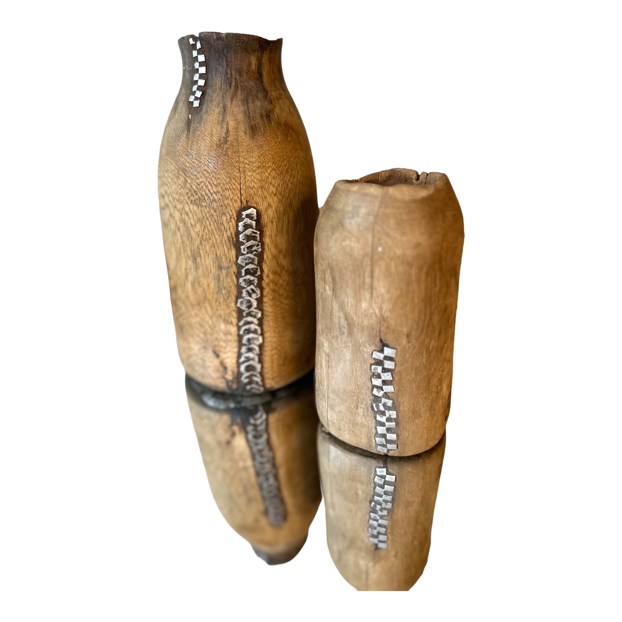 Tutsi Wooden Vases - Rwanda (S/M) - eyahomeliving