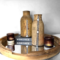 Tutsi Wooden Vases - Rwanda (L) - eyahomeliving